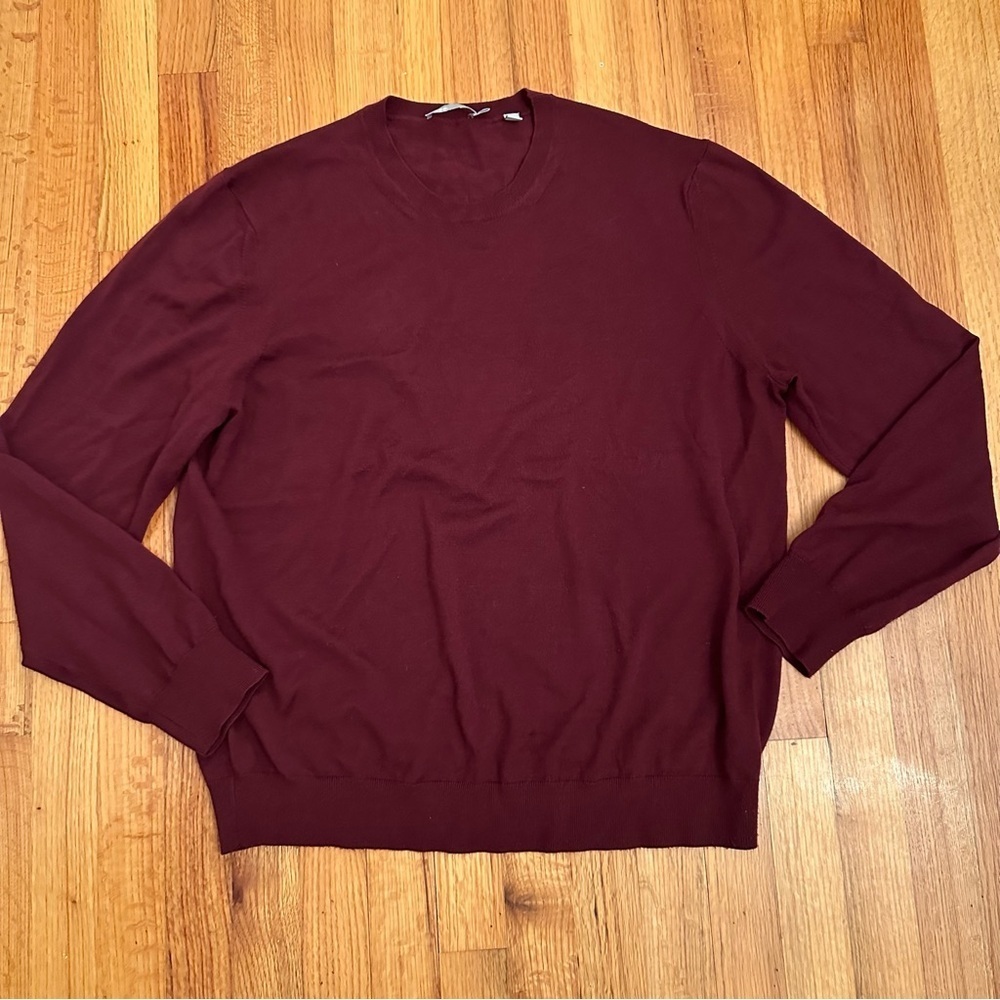 EVERLANE MERINO WOOL CREW NECK SWEATER Size XL (#4) - Picture 2 of 8